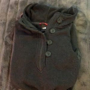 North Face Pullover with Hood size small